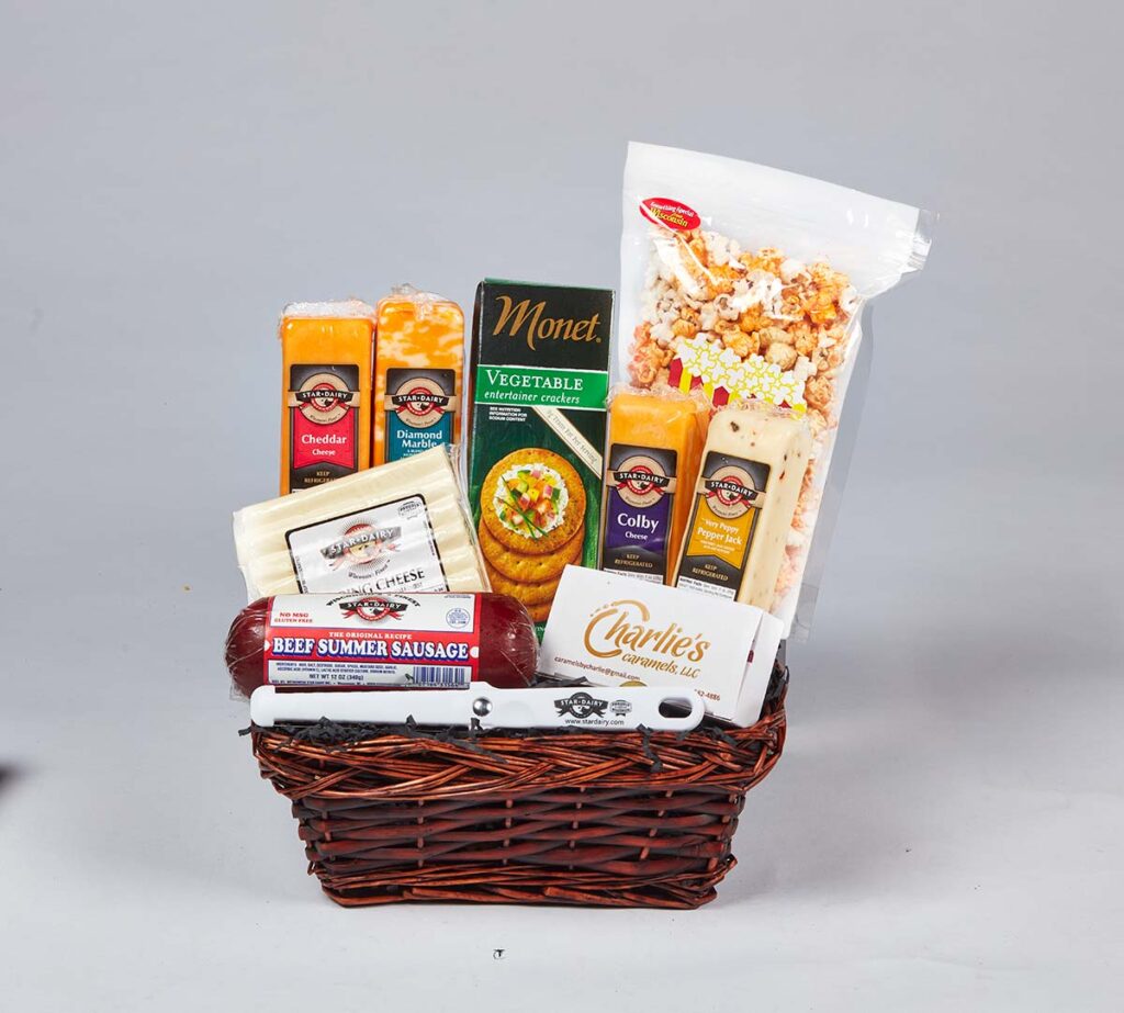 The Bountiful Basket Gift Basket 5 Weyauwega Star Dairy