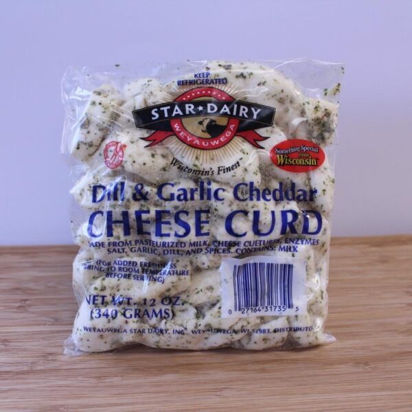 Dill & Garlic Cheddar Cheese Curd