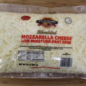 Star Dairy Mozzarella Cheese Low Moisture Part Skim