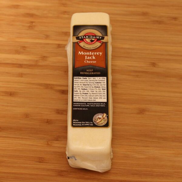 Star Dairy Cracker Cut Monterey Cheese