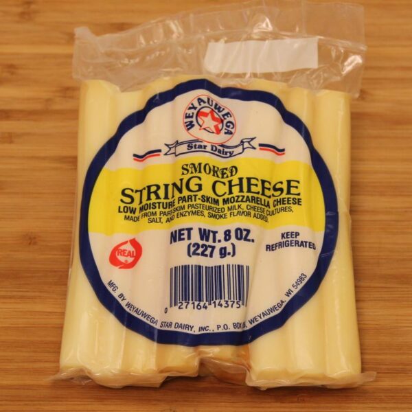 Star Dairy Smoked String Cheese 8oz