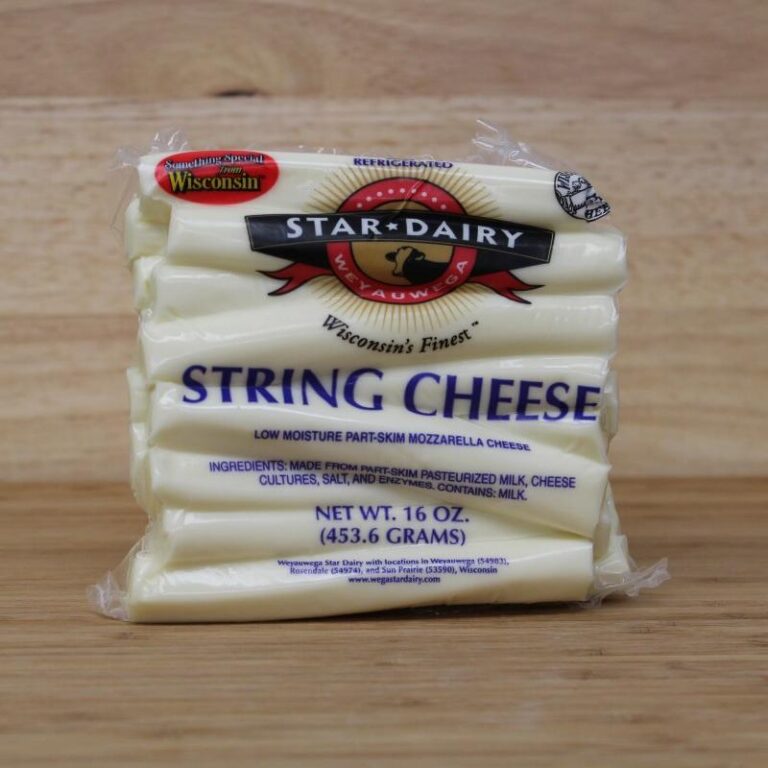 String Cheese 16oz Package Weyauwega Star Dairy