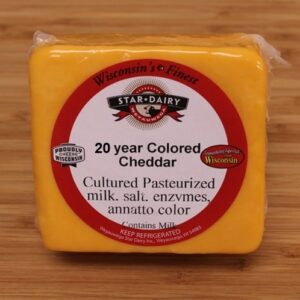 20 Year Aged Cheddar - 8oz.